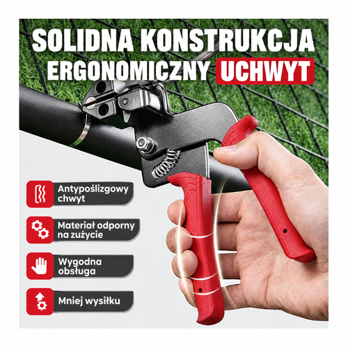 Kuangmi™ – Naciągarka do opasek stalowych + 150 opasek (zestaw Pro)