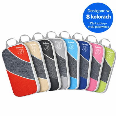 Organizery Pakomi w 8 kolorach