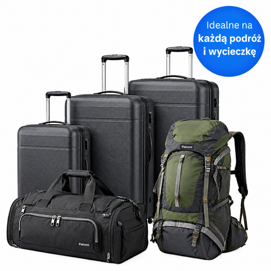 Organizery Pakomi do walizki, torby i plecaka